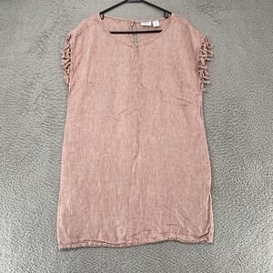 light pink mens dress shirt goTIELESS Ultimate (Light Pink) The performance fabric blend July30 NO.297 Women's Fringe Ruffle Pattern:D
